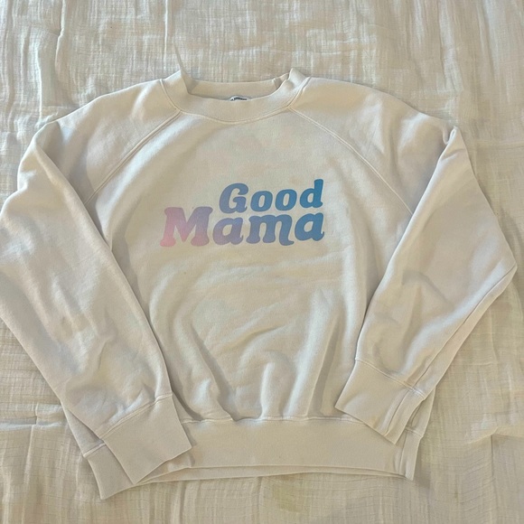 Good American Good Mama & All Good mommy & daughter matching sweatshirt - Picture 2 of 5